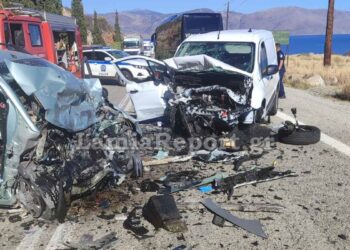 Δύο νεκροί και διαλυμένα αυτοκίνητα στην εθνική οδό: Ηλικιωμένος οδηγός πέρασε στο αντίθετο ρεύμα