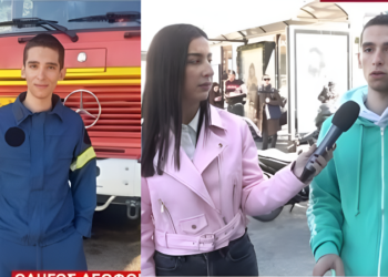 Οδηγός λεωφορείου κατέβασε με το έτσι θέλω εθελοντή πυροσβέστη – «Οι αρβύλες θα κάνουν ζημιά στο πάτωμα» (video)