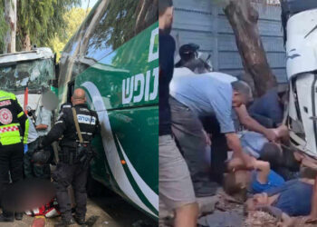 Φορτηγό που οδηγούσε ένοπλος, έπεσε σε στάση λεωφορείου – Τουλάχιστον 35 άνθρωποι τραυματίστηκαν