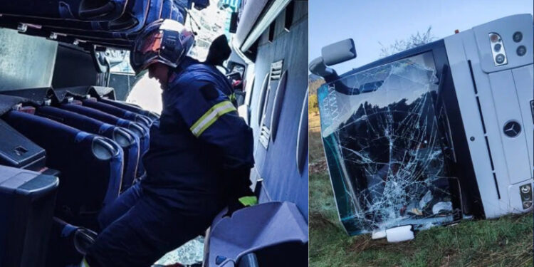 Alldaynews.gr «Eσπασα με το πόδι το παρμπρίζ για να βγουν οι μαθητές» – Τι λέει ο οδηγός του ΚΤΕΛ που έπεσε στη χαράδρα