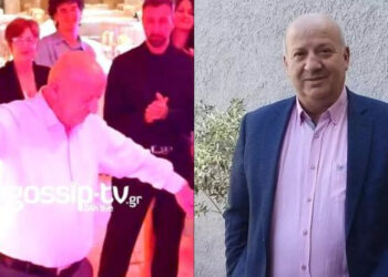 Ράγισαν τα πατώματα από τον Θανάση Κατερινόπουλο: Χόρεψε το πιο βαρύ ζεϊμπέκικο στον γάμο του κουμπάρου του, Πέτρου Κουσουλού (video)