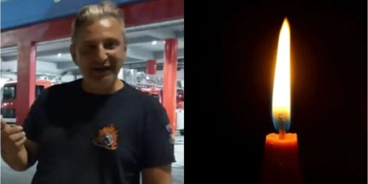 Alldaynews.gr Θρήνος για τον ήρωα πυροσβέστη Γιώργο Κουτσοκώστα που πέθανε χτες