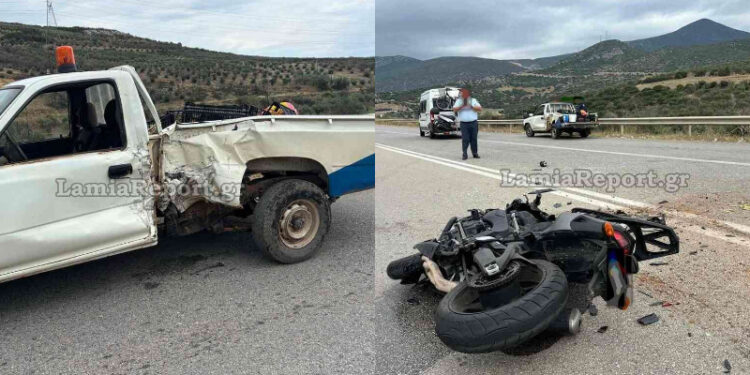 Alldaynews.gr Τραγωδία: Νεκρός δικυκλιστής – Καρφώθηκε σε καρότσα αγροτικού που βγήκε από παράδρομο