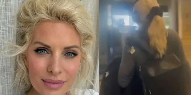 Ελένη Μενεγάκη: Δεν την περίμενε κανείς στο αεροδρόμιο, έφυγε με ταξί – Περίμενε στην ουρά σαν κοινή θνητή – Από που ήρθε