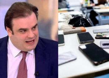 Κυριάκος Πιερρακάκης: 813 αποβολές για χρήση κινητών σε σχολεία