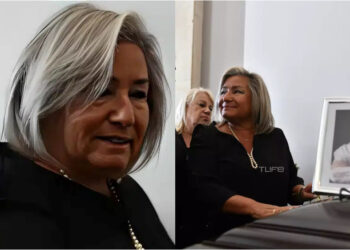 Κηδεία Μίμη Πλέσσα: Κατέρρευσε η Λουκίλα Καρρέρ – «Σ΄ευχαριστώ που μοιράστηκα τη ζωή μου μαζί σου»