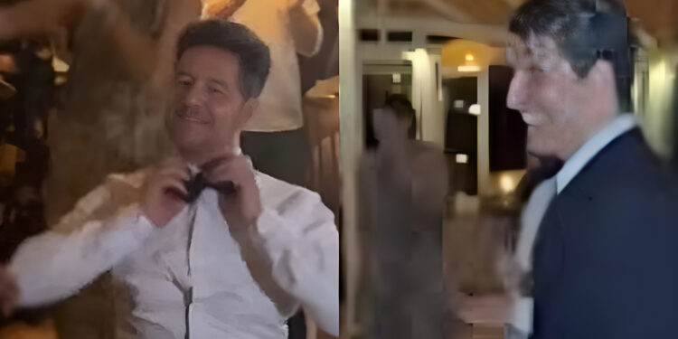 Alldaynews.gr Σάκης Ρουβάς: Ξέφρενος χορός και συγκίνηση στο γάμο του αδελφού του