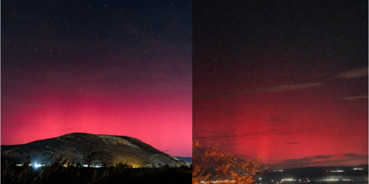 Alldaynews.gr Η ηλιακή καταιγίδα «έφερε» το Βόρειο Σέλας και στην Ελλάδα – Εντυπωσιακές εικόνες