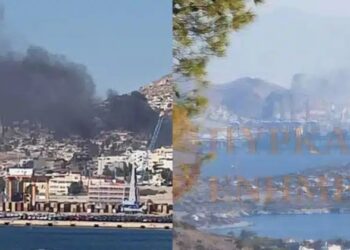 Alldaynews.gr ΕΚΤΑΚΤΟ – Μεγάλη Φωτιά ΤΩΡΑ στην Αττική με εκρήξεις – Συναγερμός στην Πυροσβεστική