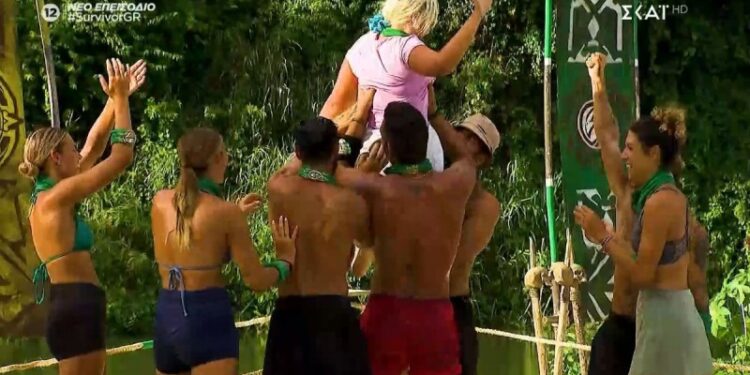 Alldaynews.gr Survivor 2025: Σας γλεντάει η νυχούλα! Η Εκατερίνα πήρε δύο νίκες κι έδωσε το έπαθλο στην ομάδα της