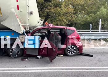 Νεκρή γυναίκα σε σοκαριστικό τροχαίο – Καρφώθηκε με το αυτοκίνητό της σε βυτιοφόρο