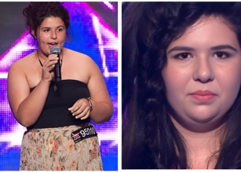 Βγήκε ντροπιασμένη στη σκηνή. Η κριτική επιτροπή γελάει με την επιλογή του τραγουδιού της, αλλά όταν άρχισε να τραγουδάει, όλοι έμειναν έκπληκτοι