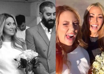 Φωτεινή Πετρογιάννη: Οι πρώτες φωτογραφίες από τον γάμο της με τον Μιχάλη Ρουμπή