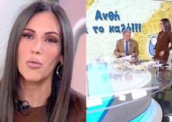 Η πιο γλυκιά στιγμή στην «Κοινωνία Ώρα MEGA» – Η Ανθή Βούλγαρη ανακοίνωσε οτι περιμένει παιδί