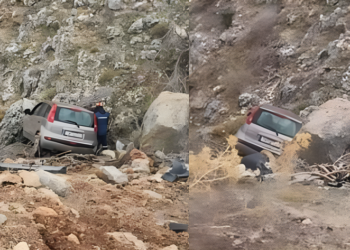 Alldaynews.gr Απίστευτο τροχαίο με 97χρονο οδηγό – Έπεσε σε χαράδρα 10 μέτρων