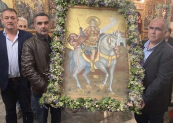 Το Ηράκλειο γιορτάζει τον προστάτη του – Ο βίος και τα θαύματα του καβαλάρη του Μεγάλου Κάστρου