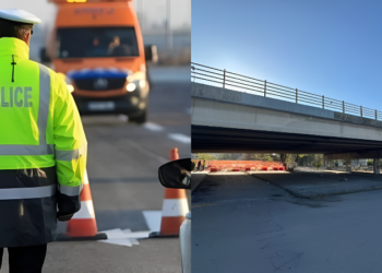 Κατέρρευσε γέφυρα στη Θεσσαλονίκη λόγω έντονης βροχόπτωσης (video)