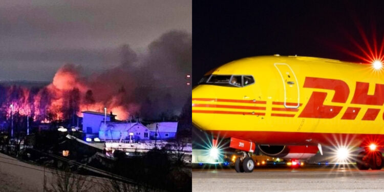 Alldaynews.gr Συνετρίβη αεροπλάνο της DHL κοντά στο αεροδρόμιο του Βίλνιους – Έπεσε σε διώροφο κτίριο κατοικιών