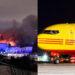 Συνετρίβη αεροπλάνο της DHL κοντά στο αεροδρόμιο του Βίλνιους – Έπεσε σε διώροφο κτίριο κατοικιών