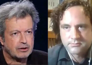 Ο Πέτρος Τατσόπουλος πέταξε εικόνα της Παναγίας στον Ανδρέα Καραγιάννη στην παρουσίαση του βιβλίου του: «Φύγε καραγκιοζάκο»