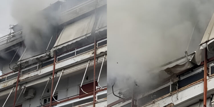 Alldaynews.gr ΕΚΤΑΚΤΟ: Φωτιά κατέστρεψε ολοσχερώς διαμέρισμα  – 4 άτομα στο Νοσοκομείο