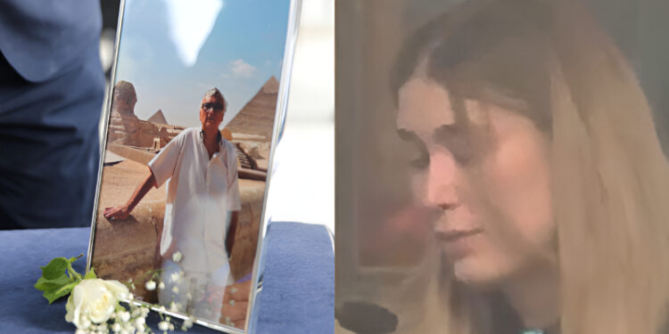 «Ράγισε καρδιές» με τον επικήδειο λόγο της η κόρη του Δημήτρη Σούρα, Νίκη: «Μου λείπεις ήδη»