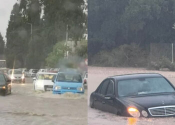 Η κακοκαιρία Bora χτυπά νησιά του Αιγαίου: Χείμαρρος ο δρόμος στο αεροδρόμιο -Εκτός ελέγχου νησί στο Β. Αιγαίο (φωτο, video)