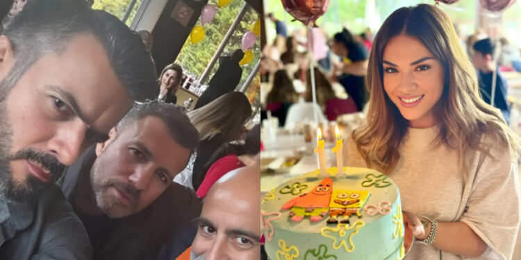 Alldaynews.gr Βάσω Λασκαράκη – Γιάννης Τσιμιτσέλης: Μαζί στο πάρτι της κόρης τους, Εύας