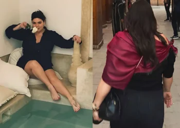 Δανάη Μπάρκα: Ευτυχισμένη εκτός Ελλάδας σε μαγική τοποθεσία – Διαφορετικά Χριστούγεννα για την παρουσιάστρια