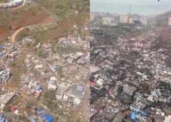 Σαν πυρηνικός πόλεμος: Ισοπεδώθηκαν νησιά στον Ινδικό Ωκεανό από κυκλώνα – Φόβοι για χιλιάδες νεκρούς (video)