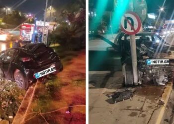 Ο Άγιος Σπυρίδωνας έκανε το θαύμα του! Βγήκαν όλοι ζωντανοί από σοβαρό τροχαίο στη Λεωφόρο Βουλιαγμένης – Πώς έγινε