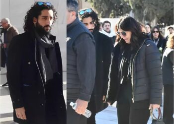 Alldaynews.gr Κηδεία Δημήτρη Ήμελλου: Συγκινημένος ο γιος του, Φοίβος Ήμελλος στο τελευταίο «αντίο»