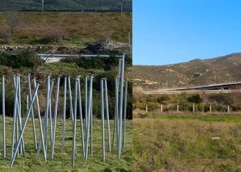 Αφαιρέθηκαν τα 58 καρφιά από τα Τέμπη