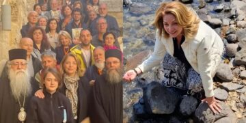 Alldaynews.gr Ο Τόλης τη βλέπει από ψηλά: Στιγμιότυπα από το ταξίδι της Άντζελας Γκερέκου στους Αγίους Τόπους