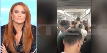 Σίσσυ Χρηστίδου: “Η κουμπάρα μου ήταν στον ακινητοποιημένο συρμό – Είχε καρότσια, μωρά μέσα”