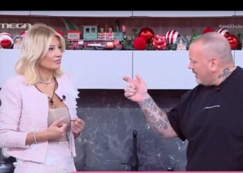 Πάγωσε η Σκορδά με τον Σκαρμούτσo:«Κι εγώ τι είμαι ο μ@λ@κ@ς που έκατσα & έφτιαξα κοτζάμ γαλοπούλα;»