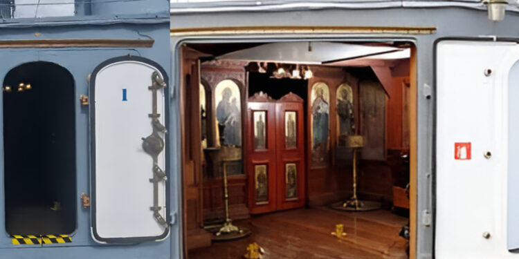 Alldaynews.gr Το εκκλησάκι του Αγίου Νικολάου που προστάτευσε το θωρηκτό «Αβέρωφ» και δεν έχασε ποτέ καμία μάχη!