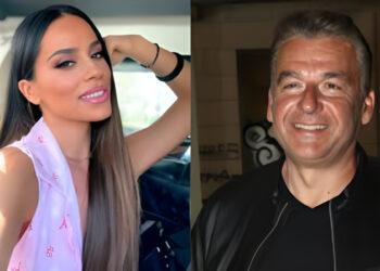 Μαρία Αντωνά: Η πρώτη αντίδρασή της on camera όταν ρωτήθηκε για τα δημόσια φιλιά με τον Γιώργο Λιάγκα