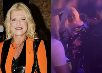 Μαρίνα Σταυράκη: Τρυφερά τετ α τετ με τον Νοράι Σαπουτζιάν στα μπουζούκια