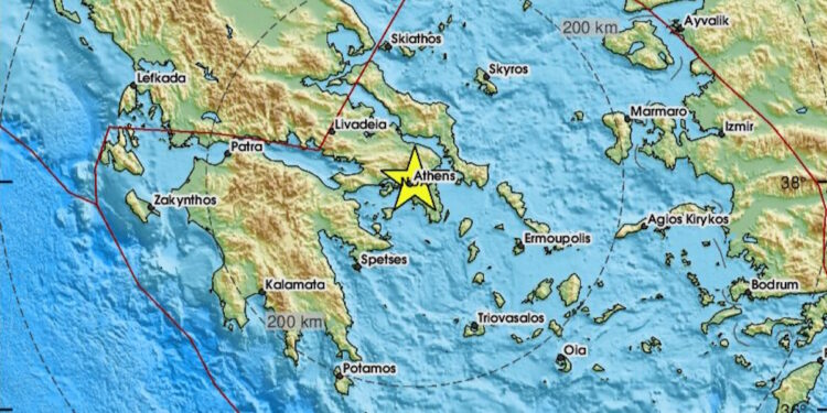 Alldaynews.gr Nέος σεισμός στην Αθήνα – Ταρακουνήθηκαν πολλές περιοχές της Αττικής – Δεύτερος μέσα σε δυο ώρες