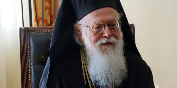 Εκοιμήθη ο Αρχιεπίσκοπος Αλβανίας Αναστάσιος