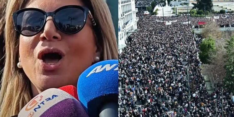 Alldaynews.gr Ασταμάτητη η Μαρία Καρυστιανού: Είπε σήμερα στο Σύνταγμα λόγια που κανένας δεν τολμάει να πει