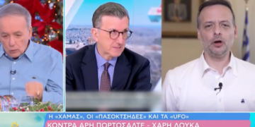 Alldaynews.gr Ο Μικρούτσικος απαντά στον Πορτοσάλτε για τη «Χαμάς» και τη μαντίλα: «Ανόητος προπαγανδιστής» (video)