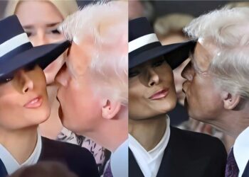 Χαμός με τον Τραμπ – Πήγε να φιλήσει την Μελάνια και τον σταμάτησε το καπέλο της