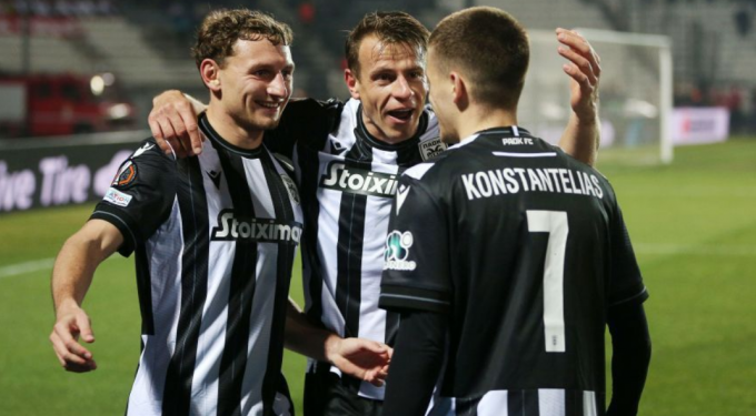ΠΑΟΚ – Σλάβια Πράγας 2-0: Βήμα πρόκρισης στο Europa League και για τον Δικέφαλο