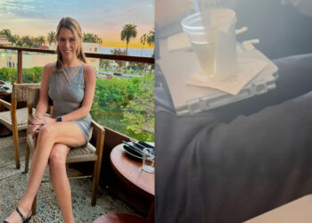 Γυναίκα βρίσκει τον άνδρα των ονείρων της να κάθεται δίπλα της σε πτήση… αλλά μετά ήρθε η ανατροπή – Δείτε βίντεο