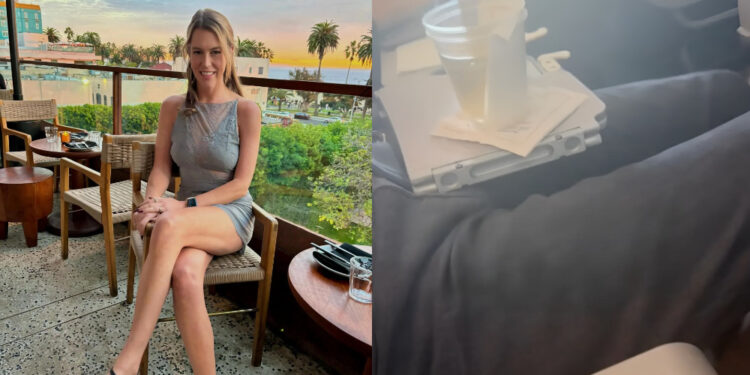 Alldaynews.gr Γυναίκα βρίσκει τον άνδρα των ονείρων της να κάθεται δίπλα της σε πτήση… αλλά μετά ήρθε η ανατροπή – Δείτε βίντεο