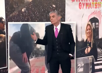 Νίκος Ευαγγελάτος: Πώς γίνεται να μην υπάρχει ούτε ένα πλάνο της εμπορικής αμαξοστοιχίας; – Μπορεί να είναι συγκυρία, μπορεί να είναι και κάτι άλλο…»