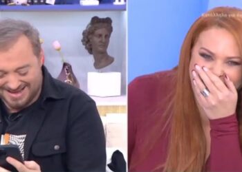 Χρήστος Φερεντίνος: Επικό σκηνικό στον αέρα του Mega – Παρέμβαση της Σοφίας Παυλίδου