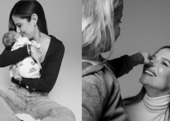 Λάμπει η Εριέττα Κούρκουλου από ευτυχία: Η τρυφερή φωτογράφιση με τον ενός μήνα γιο της